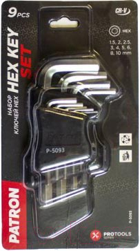 Набор ключей Patron P-5093
