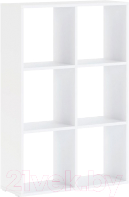 Стеллаж Алисия Лайт-2 / АЯ.18.07.04.14 (белый) - фото