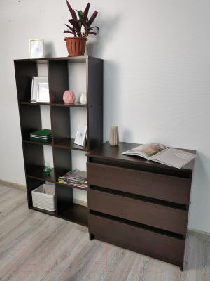 Стеллаж Алисия Лайт-1 / АЯ.18.07.01.15 (венге)