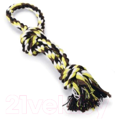 Игрушка для собак Beeztees Веревка с 2 узлами р.S / 641255