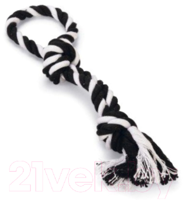 Игрушка для собак Beeztees Веревка с 2 узлами р.S / 641255
