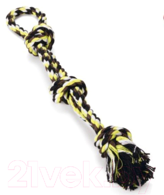 Игрушка для собак Beeztees Веревка с 3 узлами р.L / 641257