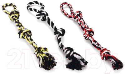 Игрушка для собак Beeztees Веревка с 3 узлами р.L / 641257