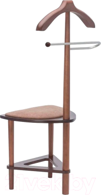 Стойка для одежды Мебелик Костюмная с сиденьем В 26Н