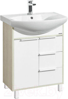 Тумба с умывальником Акватон Рико 65 (1A2133K1RIB90) - фото