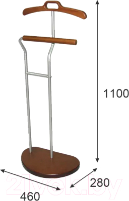 Стойка для одежды Мебелик Костюмная Д 10