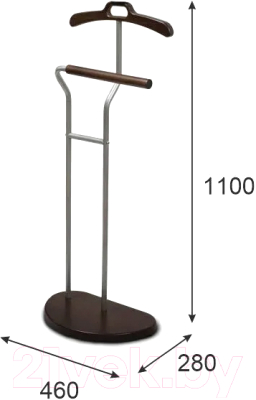 Стойка для одежды Мебелик Костюмная Д 10