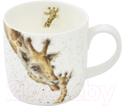 Кружка Royal Worcester Wrendale Designs Жираф / MMMK5629-XS - фото