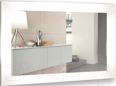 Зеркало Silver Mirrors Норма 120x80 / ФР-00001258 - фото