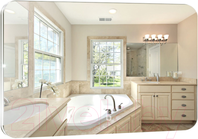 Зеркало Silver Mirrors Паллада 91.5x68.5 / LED-00002244 - фото