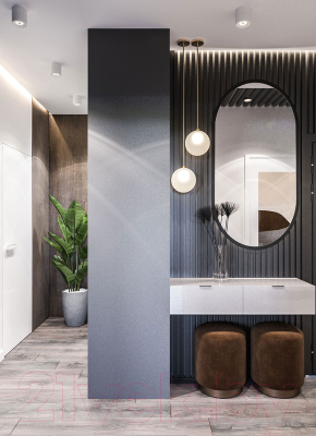 Зеркало Silver Mirrors Виола-лофт 50x100 / ФР-00002431