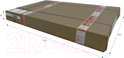 Журнальный столик Мебелик BeautyStyle 26 (венге/стекло черное)