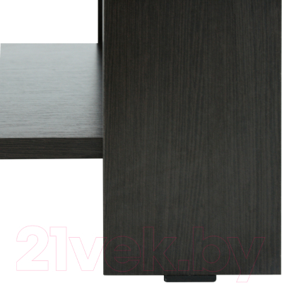 Журнальный столик Мебелик BeautyStyle 26 (венге/стекло черное)