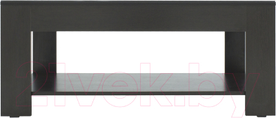 Журнальный столик Мебелик BeautyStyle 26 (венге/стекло черное)