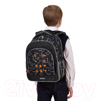 Школьный рюкзак Erich Krause ErgoLine 15L Game Over / 52226