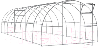 Каркас теплицы Агросити Титан 3х4м 0.67 - фото