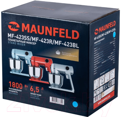 Миксер стационарный Maunfeld MF-423SS