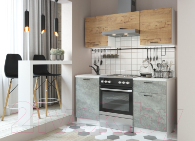 Кухонный гарнитур ДСВ Дуся-2 1.6