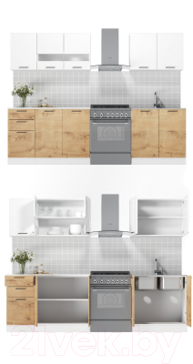 Кухонный гарнитур ДСВ Дуся 2.0