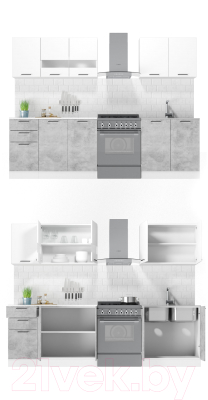 Кухонный гарнитур ДСВ Дуся 2.0