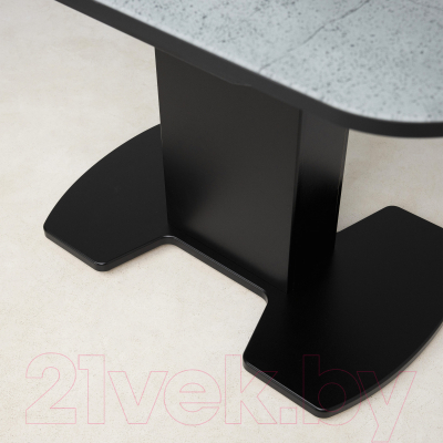 Обеденный стол Аврора Корсика стекло 120-151.5x80