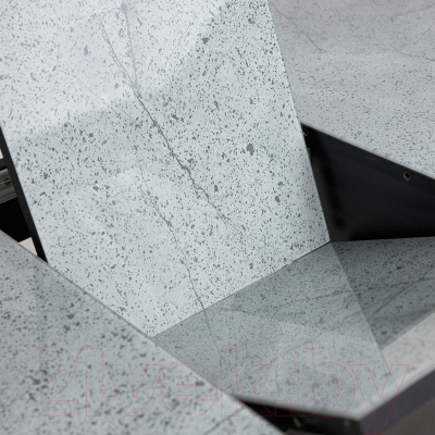 Обеденный стол Аврора Корсика стекло 120-151.5x80