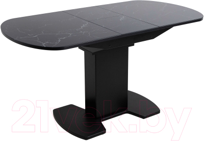 Обеденный стол Аврора Корсика стекло 120-151.5x80