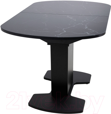 Обеденный стол Аврора Корсика стекло 120-151.5x80