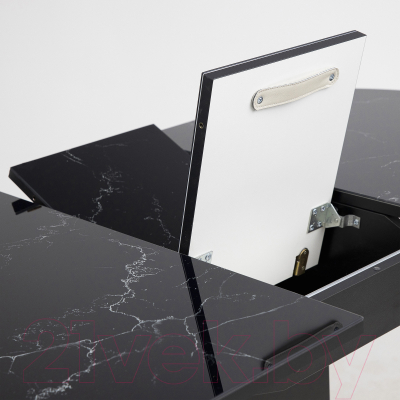 Обеденный стол Аврора Корсика стекло 120-151.5x80