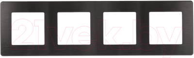 Рамка для выключателей и розеток ЭРА Сатин 12-5104-05 / Б0052533 - фото