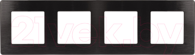 Рамка для выключателей и розеток ЭРА Сатин 12-5104-06 / Б0052534 - фото