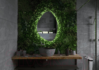 Зеркало Континент Alma Led 70x100