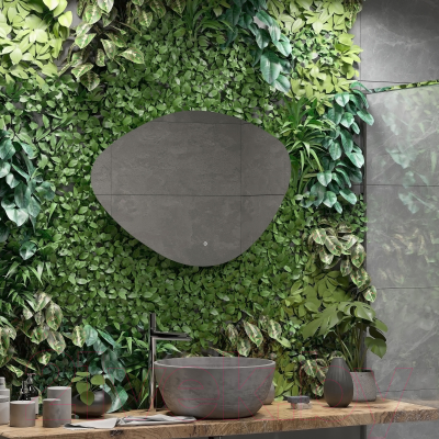 Зеркало Континент Alma Led 100x70 (теплая подсветка)