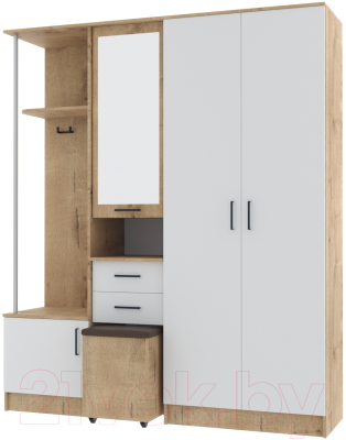 Секция в прихожую ДСВ Дуся 1.7