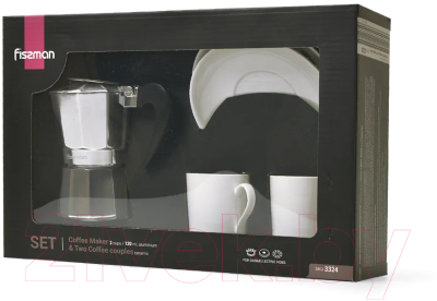 Гейзерная кофеварка Fissman 3324