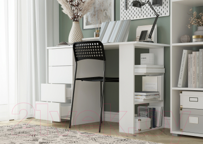 Письменный стол Mio Tesoro Asti 3 (белый)