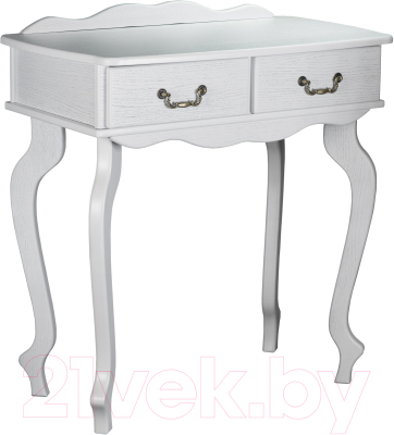 Консольный столик Мебелик Берже 21 (белый ясень) - фото