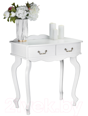 Консольный столик Мебелик Берже 21 (белый ясень)