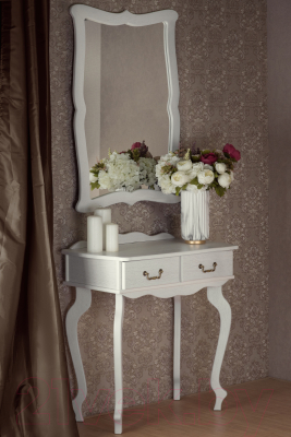 Консольный столик Мебелик Берже 21 (белый ясень)