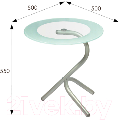 Журнальный столик Мебелик Дуэт 5
