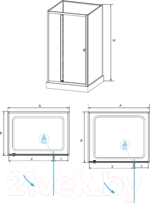 Душевая кабина RGW AN-207 / 411320777-95