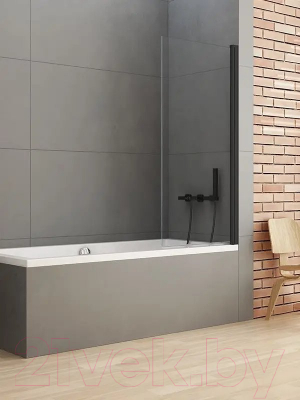 Стеклянная шторка для ванны New Trendy P-0040