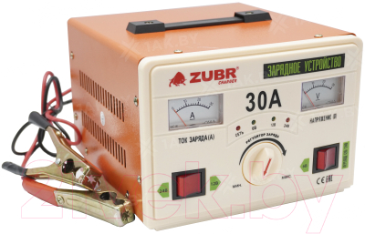 Зарядное устройство для аккумулятора Zubr 6V/12V/24V 0-15A / ZC-LC30B - фото