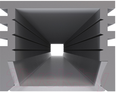Профиль для светодиодной ленты Apeyron Electrics Прямой глубокий 08-10