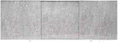 Экран для ванны Comfort Alumin Group Мрамор кварцевый 120 - фото