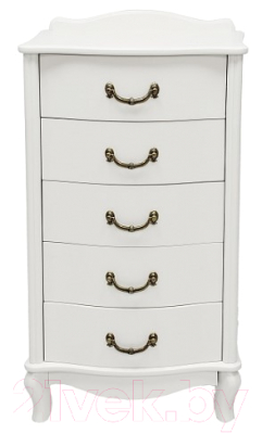 Комод Мебелик Джульетта узкий 5 ящиков - фото