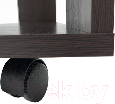 Журнальный столик Мебелик BeautyStyle 5 (венге/стекло белое)