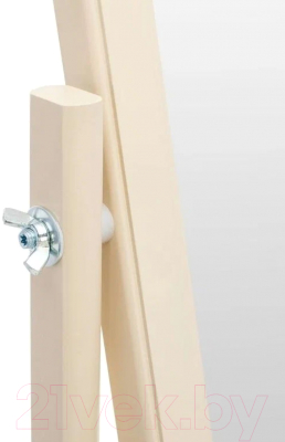 Зеркало Мебелик В 27Н (слоновая кость)