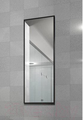 Зеркало Мебелик Сельетта-6 (черный)