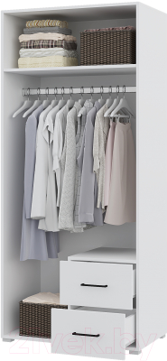 Шкаф Горизонт Мебель Victor 2ств 2ящ